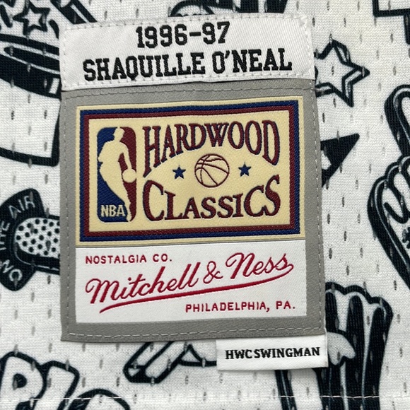 Mitchell & Ness Shaq throwback doodle jersey - Picture 2 of 8